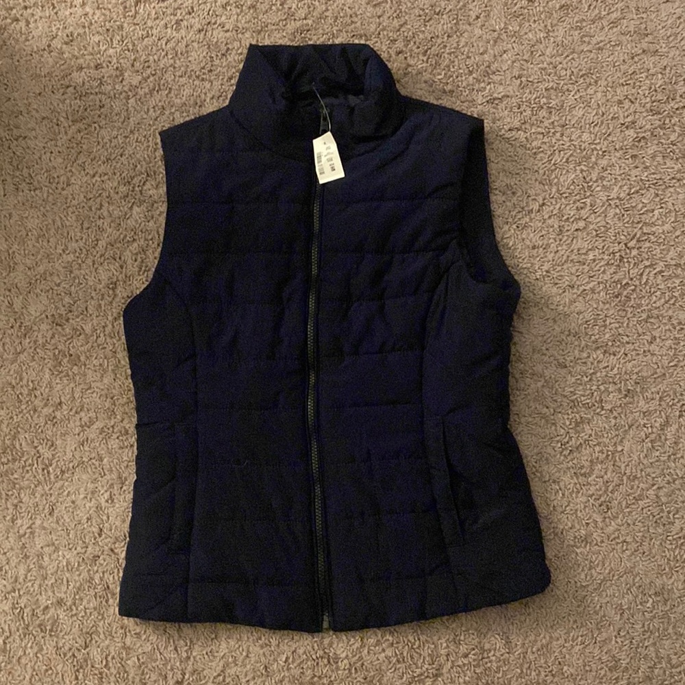 Navy vest